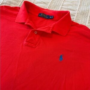 Polo Ralph Lauren Red Cotton Polo Shirt Men’s XL